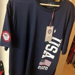 Men’s Ultra Dry USA 2020 Olympics Pandemic T-Shirt by Polo Ralph Lauren